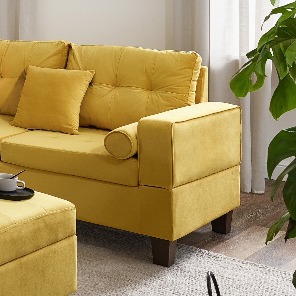 Home-Deluxe-Sofa-Rom-Samt-Gelb-Details3